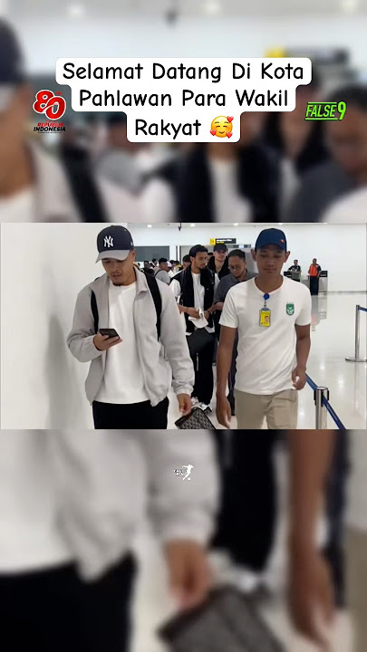 MOMEN KEDATANGAN PEMAIN ABROAD TIMNAS INDONESIA DI SURABAYA 🥰 #timnasindonesia #abroad #diaspora