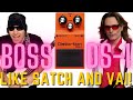 How joe satriani and steve vai use the boss ds1 distortion pedal