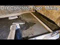 DIY Concrete Floor: Pouring Slab 3/3