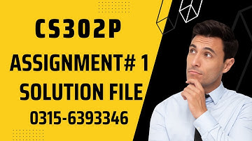 CS302P Assignment 1 Solution Fall 2022, CS302P Assignment 1 solution 2022, CS302P assig 1 fall 2022