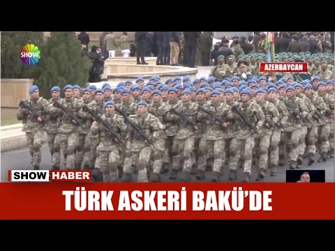 Türk askeri Bakü'de