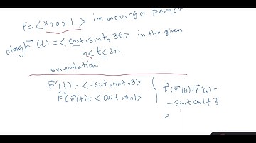 Vector Line Integral on a piece of a helix