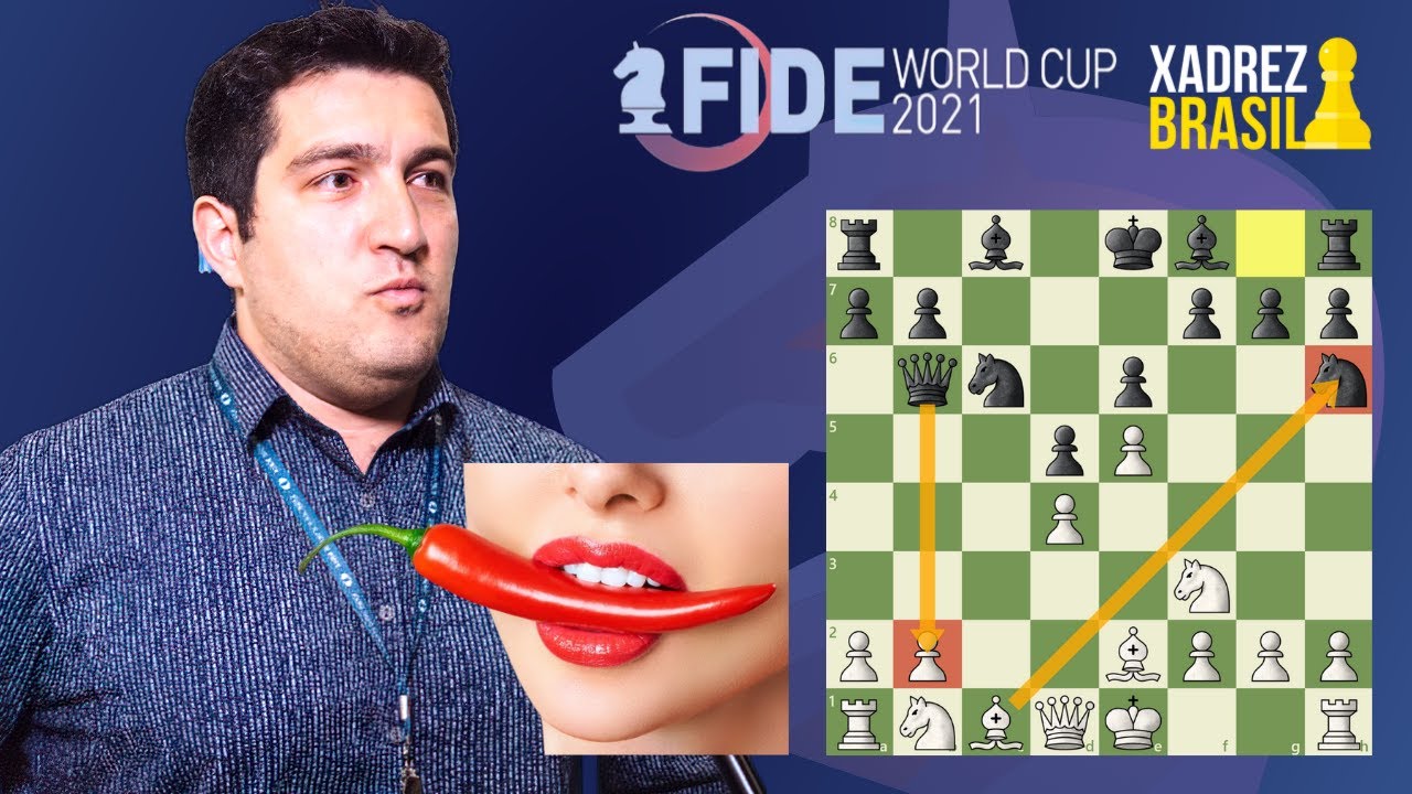 Como está CARUANA na COPA DO MUNDO de Xadrez 2021? #fideworldcup 