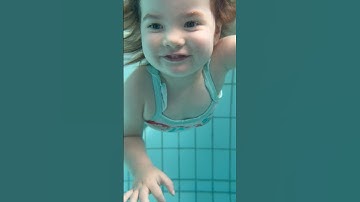 Baby Swim Floating Fun #swimming #pool #toddlers #swimmingpool #lessons #learning #fun #floating
