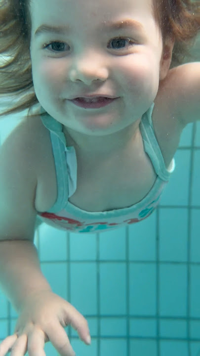Baby Swim Floating Fun #swimming #pool #toddlers #swimmingpool #lessons #learning #fun #floating