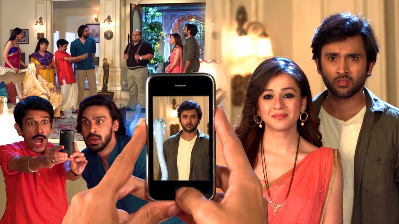 फोन में फोटो लेते हुए इच्छा की जगह नागिन देख चौक गए सभी घरवाले | Naagin Superhit Serial 2025