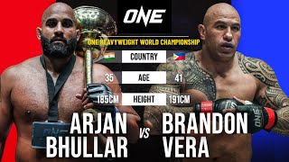 Arjan Bhullar vs. Brandon Vera | Full Fight Replay