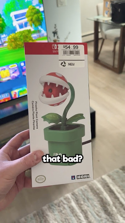 The Piranha Plant Camera... #switch2