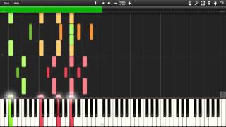 Rammstein - Mann Gegen Mann Synthesia piano MIDI chords