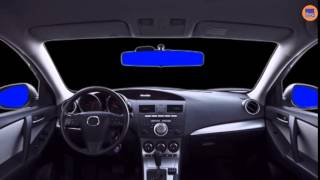 Green Screen - Car Drive - Pre Cut