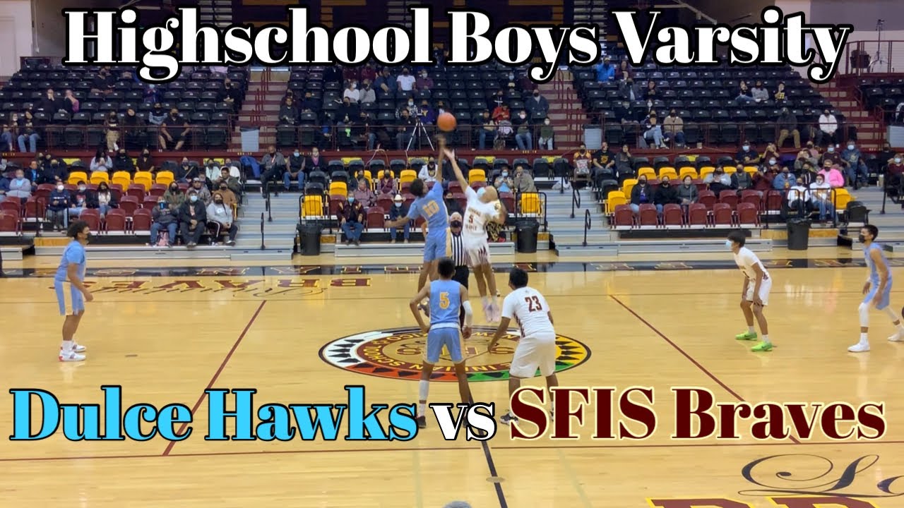 SFIS home opener against the Dulce Hawks 11/24/21 Basketball is back