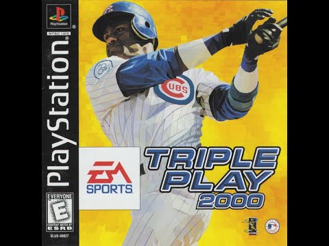 Triple Play 2000 (PlayStation) - San Diego Padres at Houston Astros