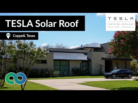 Tesla Solar Roof, Solar Panels, 4 Tesla Powerwalls, 2 SPAN Smart Panels, & More in Texas