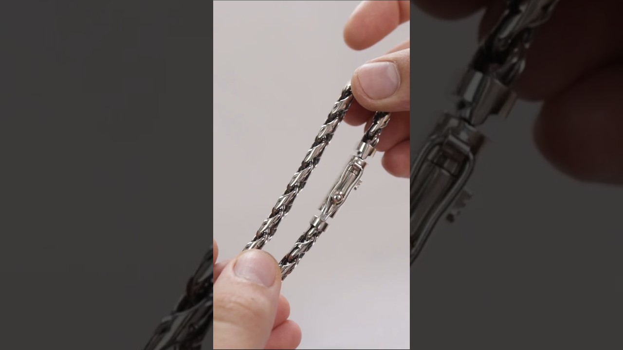 10mm Silver Bismark Bracelet - Handmade Jewelry