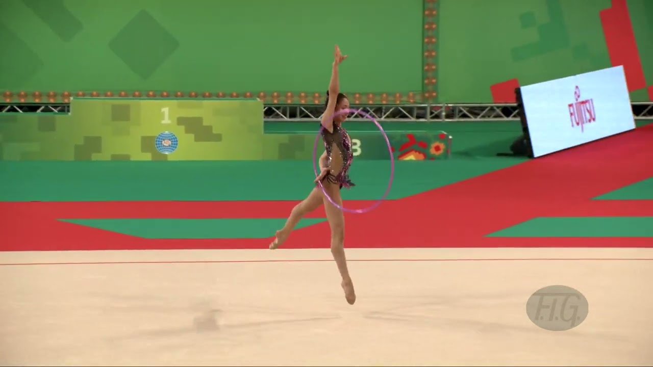JAMIL Elisabeth (FIN) - 2022 Rhythmic Worlds, Sofia (BUL) - Qualifications Hoop