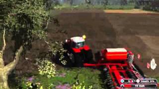 Farming Simulator 2011 - Massey Ferguson Drilling Maize