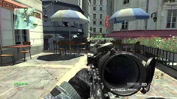 MW3: Silent shot fail throwing knife win