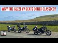 Moto Guzzi V7 wins! -Lofthouse to Kettlewell Pt 1