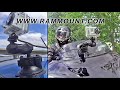 RAM Twist-Lock Composite Suction Cup Base with Socket Arm