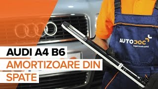 Cum schimb Set amortizoare AUDI A4 (8E2, B6) - tutoriale video