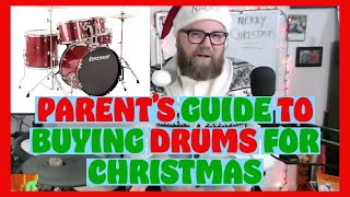 A Parent's Guide to Buying Drums For Christmas