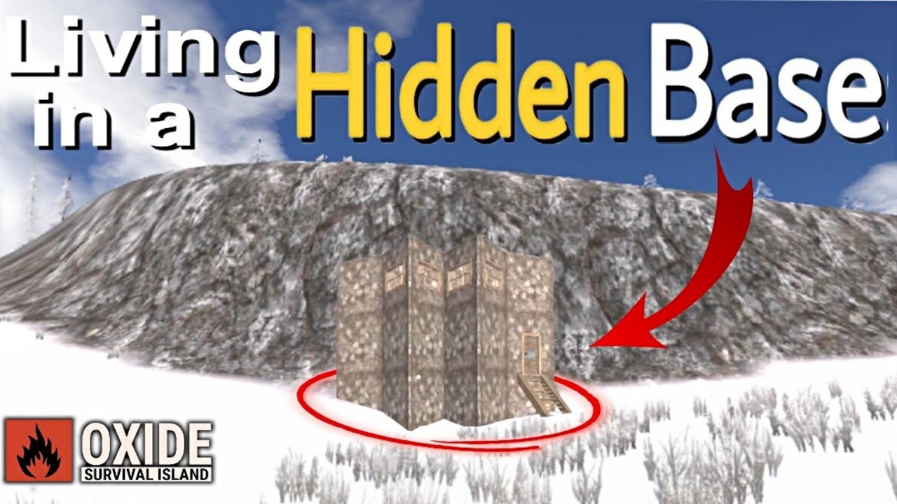 Living in a Hidden base | Oxide Survival Island | Part 2