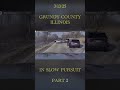 Illinois: In Slow "Pursuit" (Part 2)