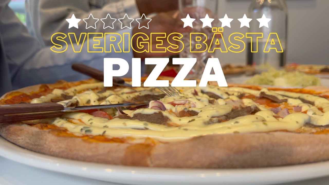 I Tried The Best Pizza 🍕In Sweden | Testar Sveriges Bästa Pizza 🍕 - YouTube