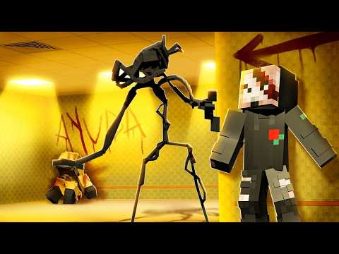 Trapped in the Most Dangerous Realistic BACKROOMS in Minecraft
