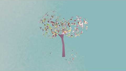 Falling leaves tree- Blender animation