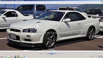 nissan skyline 3ds max front bumper 1