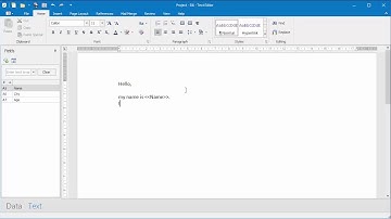 Mail Merge in 60 seconds. Without cheats, in real time.