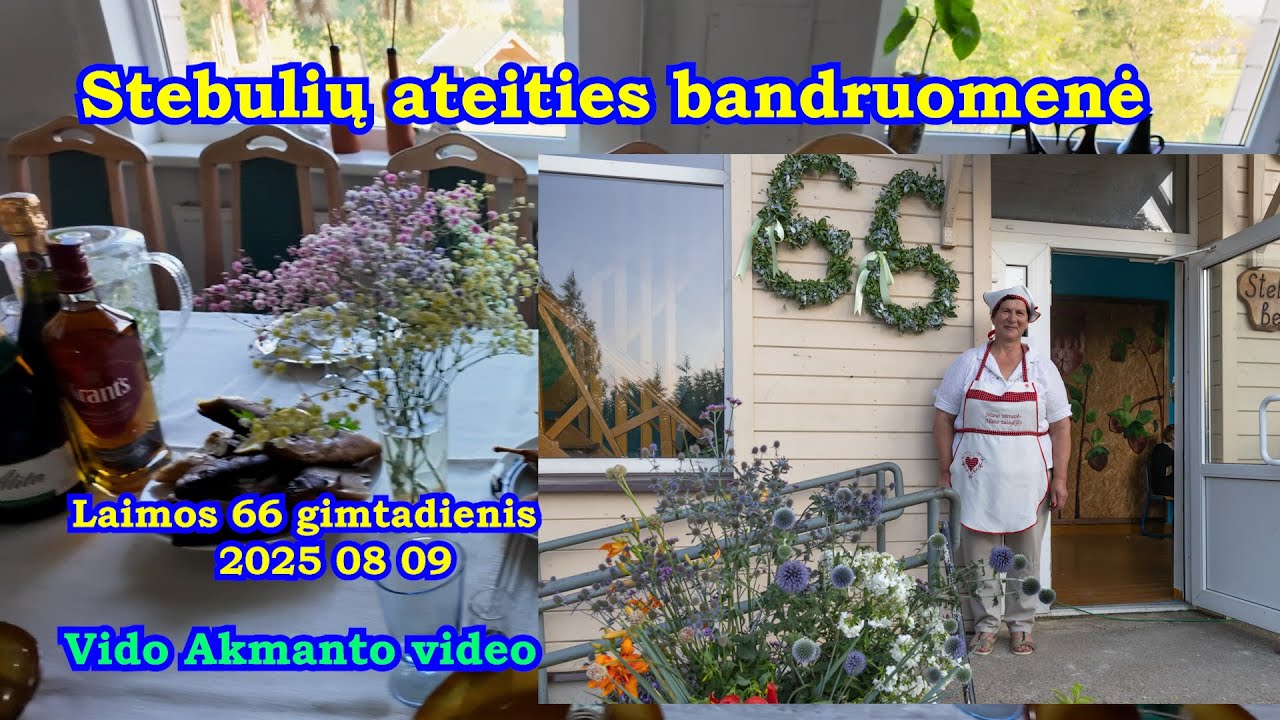 Stebulių ateities bendruomenė Laimos - 66   25 08 09