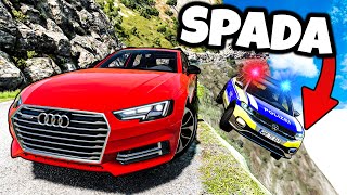 ❄️ SPADŁEM Z OGROMNEJ GÓRY!? | BeamNG Drive screenshot 1