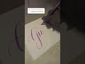 Name gulson💫#lettering #calligraphy