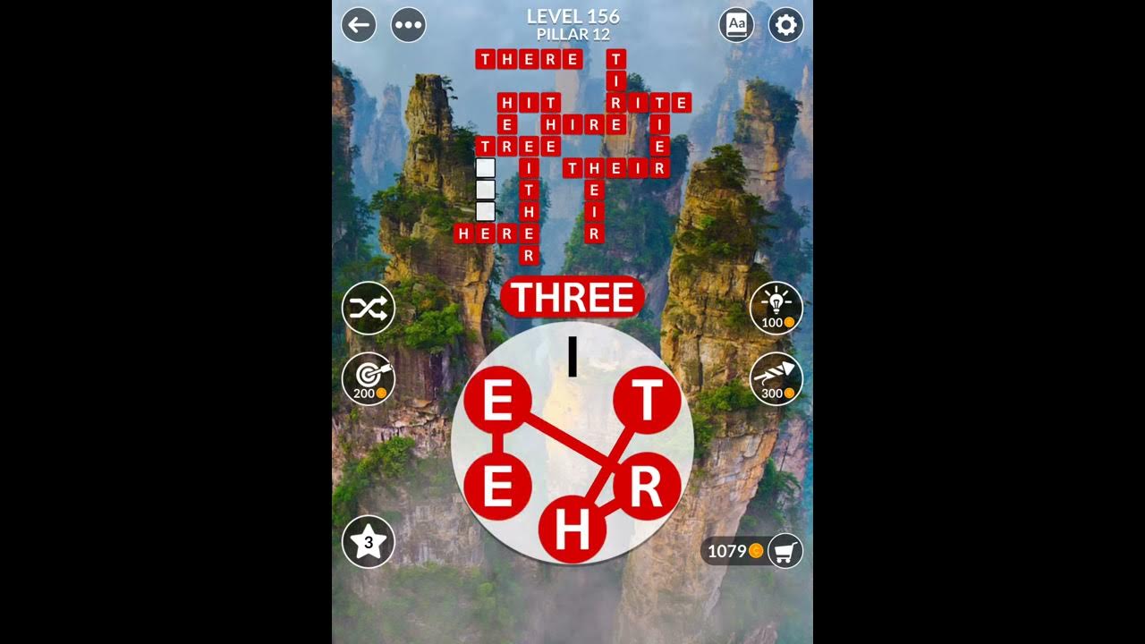 Wordscapes Level 156 Answers - YouTube