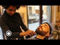 Short Transition Fade & Beard Trim at an Italian Barbershop