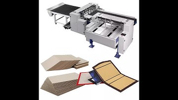 MÁY GIẤY |MÁY CẮT BÌA CỨNG TỰ ĐỘNG |MÁY CẮT BÌA CARTON TỰ ĐỘNG