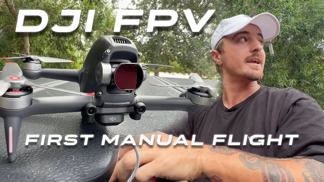 DJI FPV FIRST MANUAL FLIGHT - YouTube
