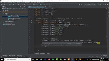 #2 Iterating Map in Java 8 using Lambda expression |  Java 8 new features