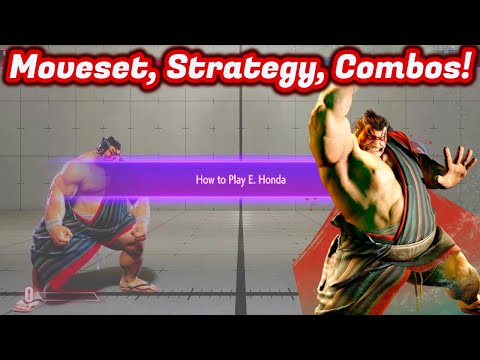 E. Honda Game Guide/Trials! Moveset, Strategy, Combos! - Street Fighter 6 E Honda Combo Trials