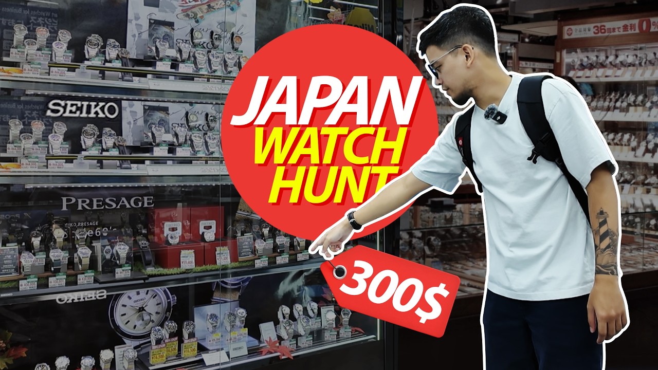 $300 Seiko Watch Japan Exclusive Release - YouTube
