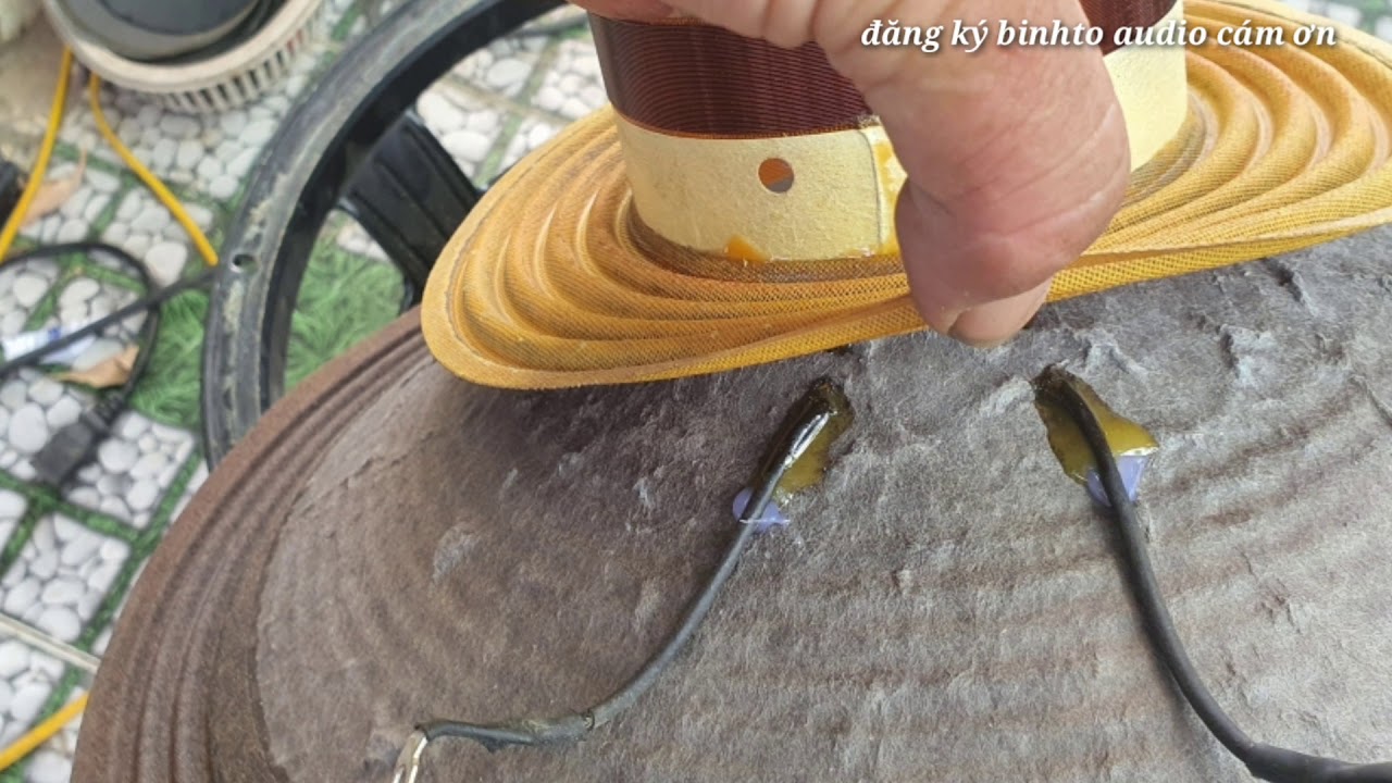 cách thay màng nhện coil loa PA 150/2226