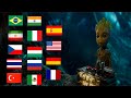 Guardian of the Galaxy 2 "I AM GROOT"  in different languages