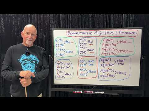 202 - Demonstrative Adjectives and Demonstrative Pronouns