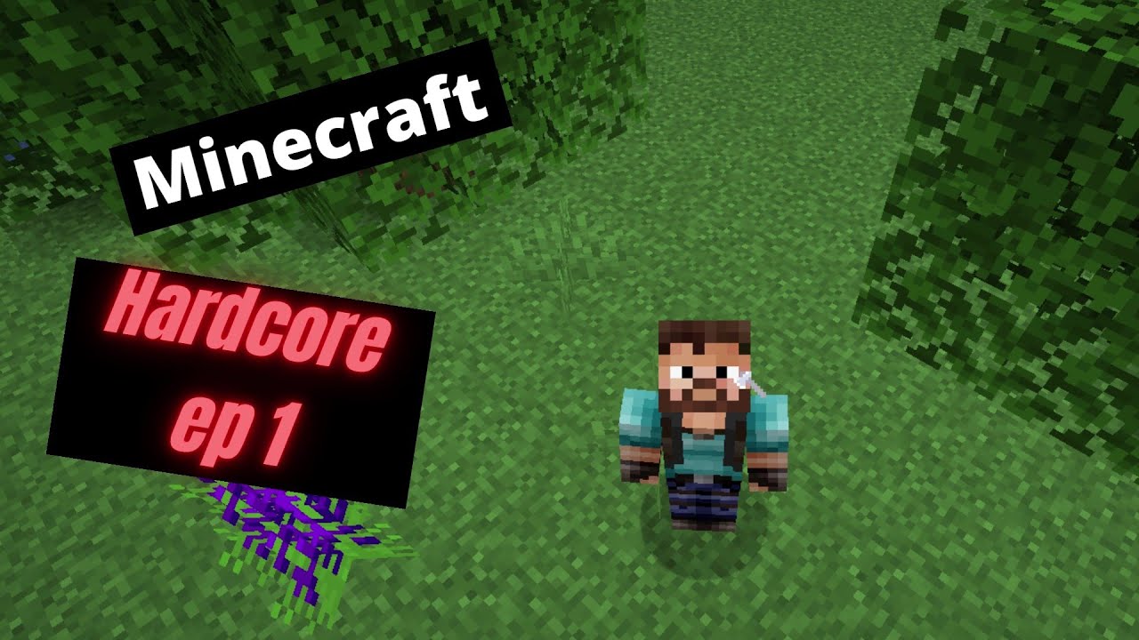 minecraft hardcore ep 1 - YouTube