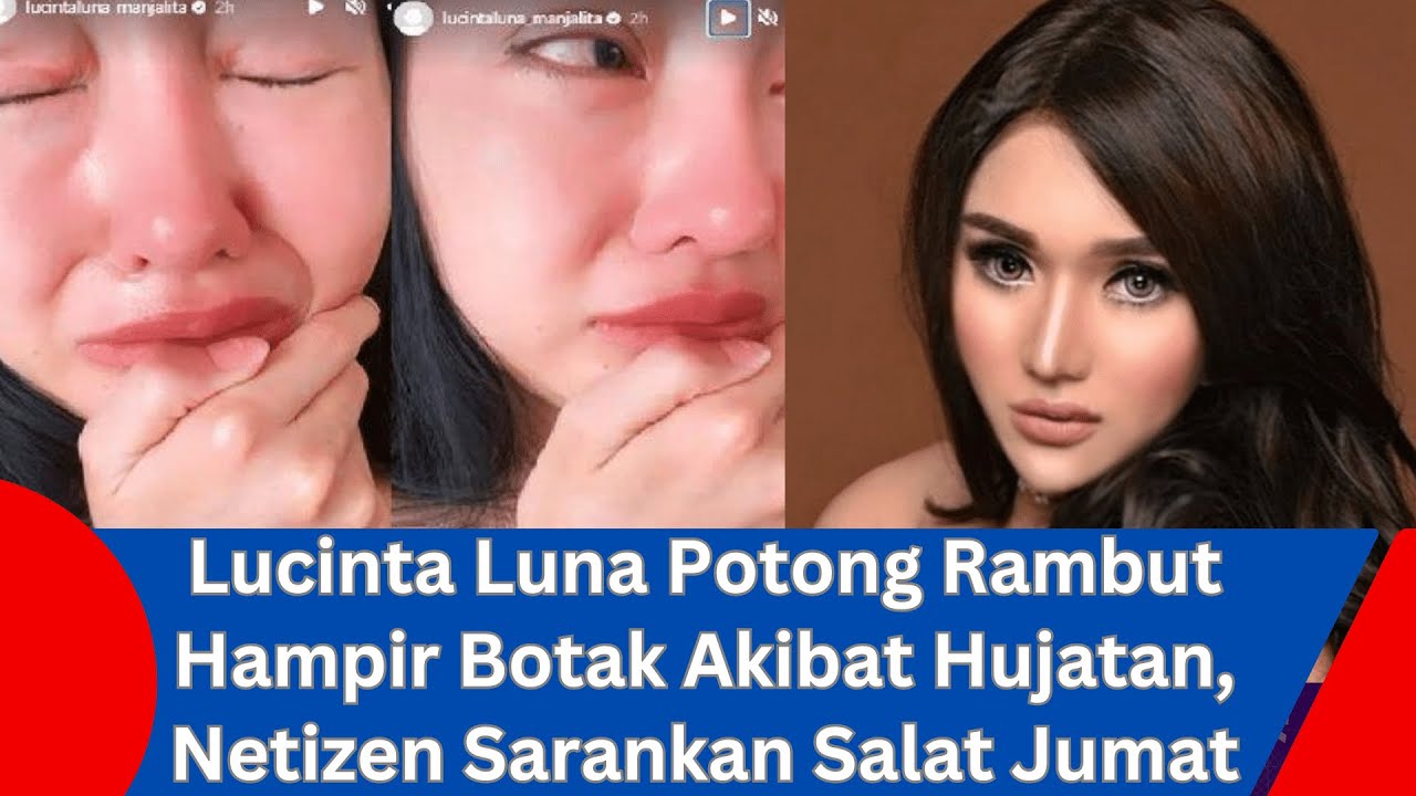 Lucinta Luna Potong Rambut Hampir Botak Akibat Hujatan, Netizen ...