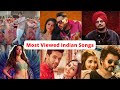 Top 25 Indian Songs on YouTube | Bollywood Songs.