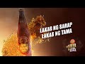 Red horse beer levitating