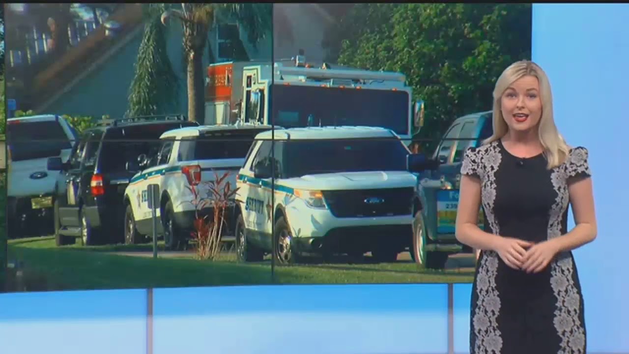Man barricades himself inside home in San Carlos Park - YouTube